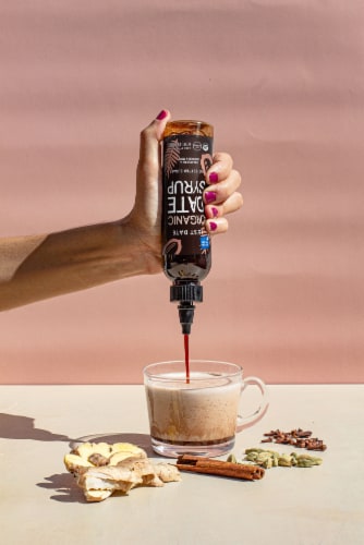 Just Date Organic Date Syrup Perspective: right