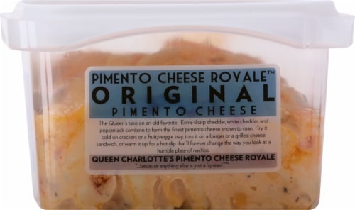Queen Charlotte's Pimento Cheese Royale Original Pimento Cheese Perspective: right
