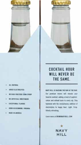 Navy Hill Classic Club Soda Bottles Perspective: right