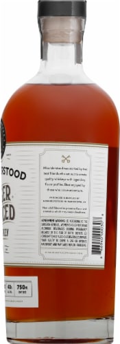 Misunderstood Whiskey Co Ginger Spiced Whiskey Perspective: right