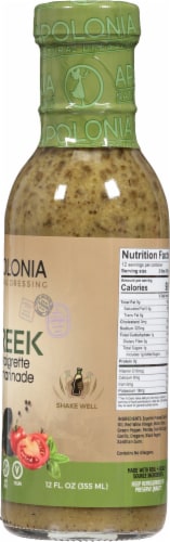 Apolonia Oily Greek Vinaigrette Dressing Perspective: right