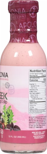 Apolonia Pink Creamy Greek Dressing Perspective: right