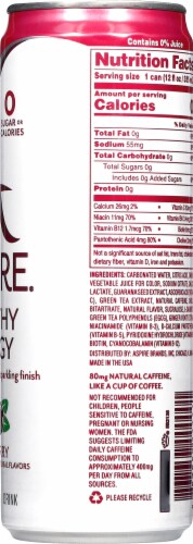 Aspire Cranberry Calorie Burning Energy Drink Can Perspective: right