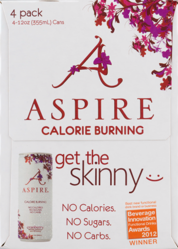 Aspire Cranberry Calorie Burning Drink Perspective: right