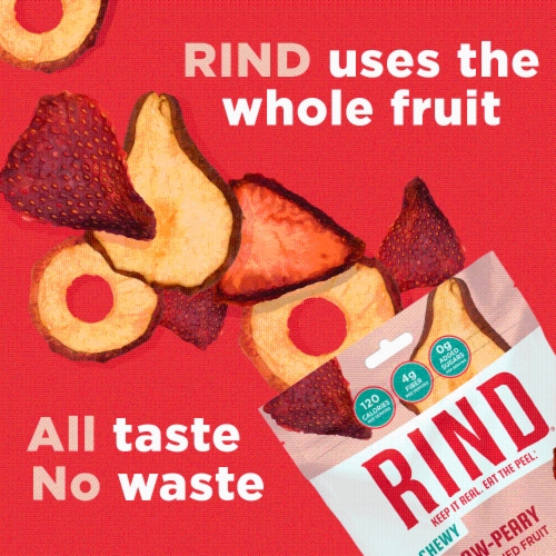 RIND® Snacks Straw-Peary Dried Fruit Superfood Blend Perspective: right