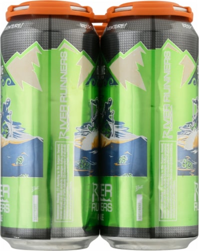 Eddyline Brewery River Runners Pale Ale Beer Perspective: right