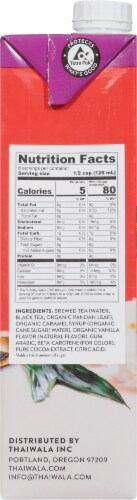 Thaiwala® Unsweetened Thai Tea Concentrate Perspective: right