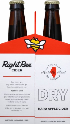 Right Bee® Cider Dry Cider Perspective: right