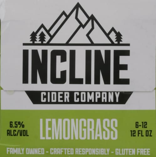 Incline Cider Company Lemongrass Perspective: right