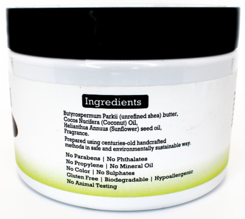 True Shea® Kiwi Natural Ultra Whipped Shea Butter Perspective: right