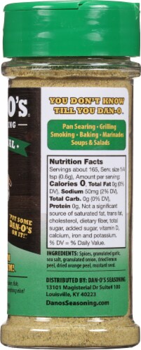 Dan-O’s™ Original Seasoning Perspective: right