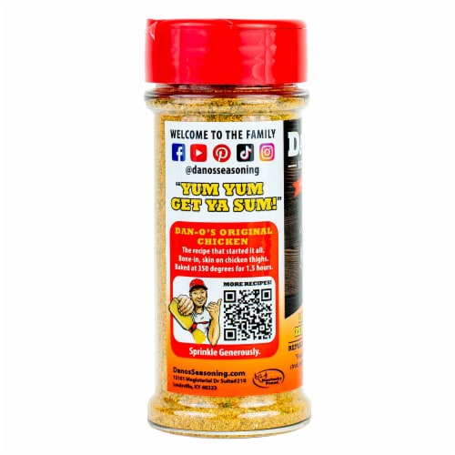 Dan-O's™ Spicy Seasoning Perspective: right