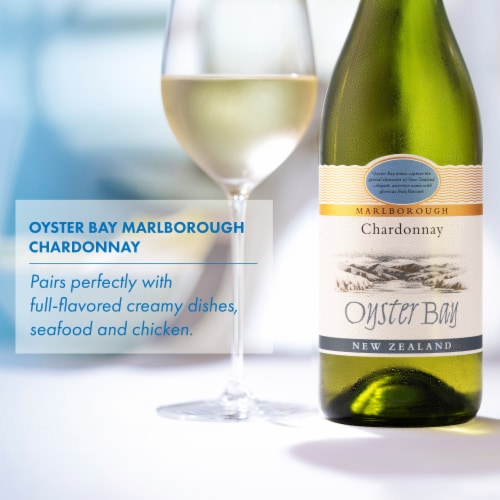 Oyster Bay Chardonnay New Zealand White Wine Perspective: right
