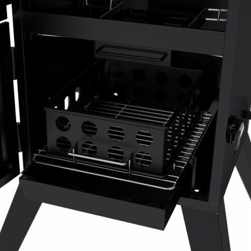 Dyna-Glo Vertical Charcoal Smoker Perspective: right