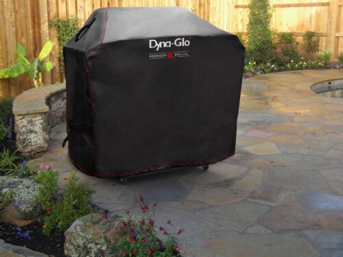 Dyna-Glo 4 Burner Premium Gas Grill Cover Perspective: right