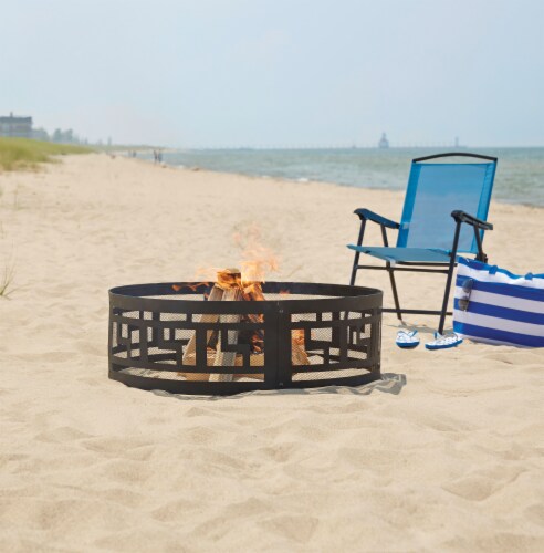 Pleasant Hearth Balboa Key Fire Ring Perspective: right