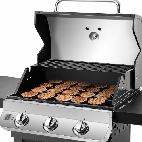 Dyna-Glo Premier 3-Burner Propane Gas Grill Perspective: right