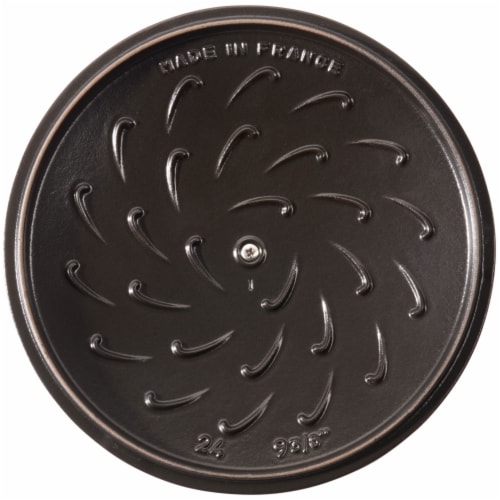 Staub Cast Iron 3.75-qt Essential French Oven - Grenadine Perspective: right