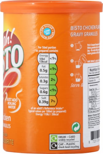 Bisto Gravy Granules for Chicken Perspective: right