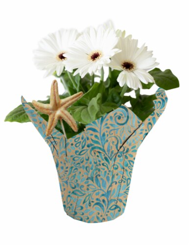 Blooming Flowers w/ Starfish Pick - Assorted Perspective: right