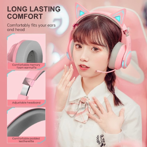 Edifier G5BT CAT Wireless Bluetooth Wired Cat Ear Gaming