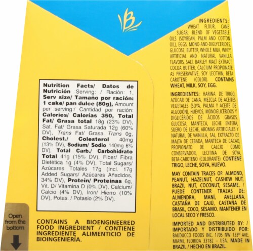 Bauducco Vanilla Mini Panettone Perspective: right
