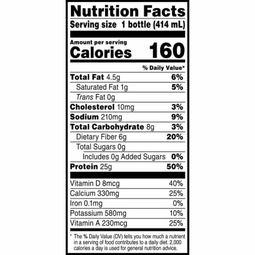 Muscle Milk® Genuine Zero Sugar Non- Dairy Vanilla Creme Protein Shake Perspective: right
