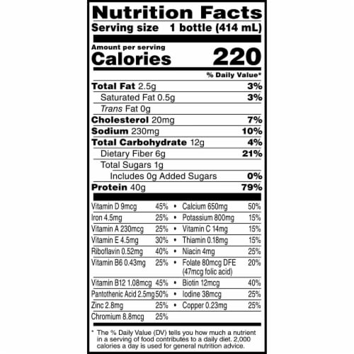 Muscle Milk® Pro Series Non-Dairy Knockout Chocolate Protein Shake Perspective: right