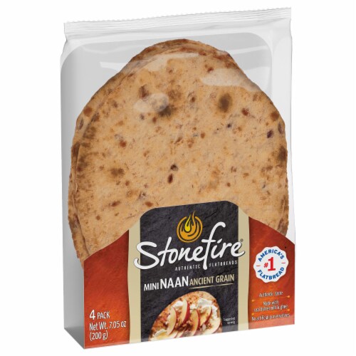 Stonefire® Ancient Grain Mini Naan Perspective: right