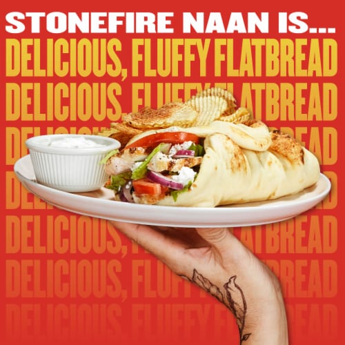Stonefire® Original Naan Family Pack Perspective: right