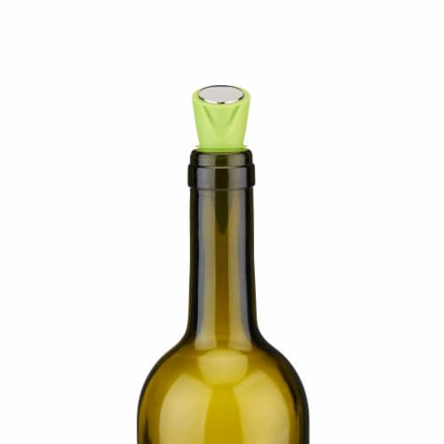 True Fabrications True™ Silicone Wine Stoppers Perspective: right