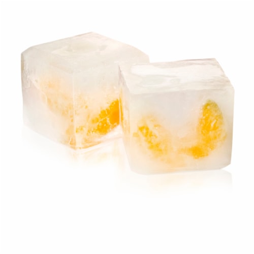 Oggi Six Cube Ice Tray Set of 2, Grey