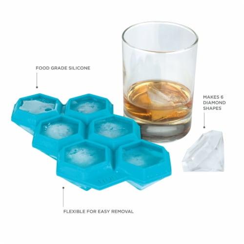 True Fabrications Iced Out Diamond Ice Cube Tray Perspective: right