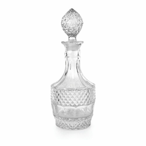 TwineÂ® Crystal Vintage Decanter Perspective: right