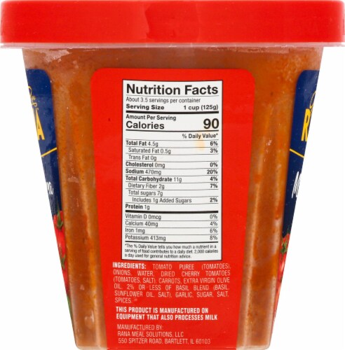 Rana Marinara Sauce Perspective: right