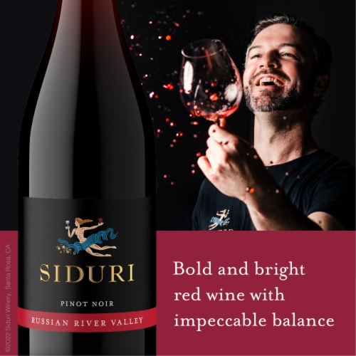Siduri Russian River Valley Pinot Noir California Red Wine Perspective: right