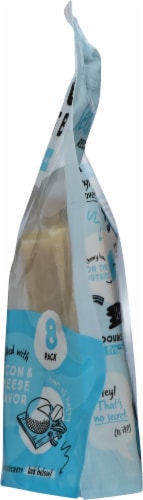 Ultra Chewy Bacon and Cheese Double Treat Dog Bone Perspective: right