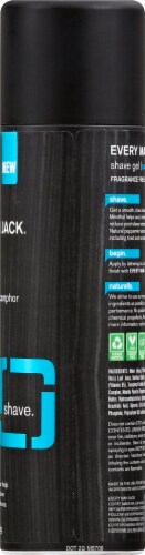 Every Man Jack Natural Menthol Shave Gel Perspective: right