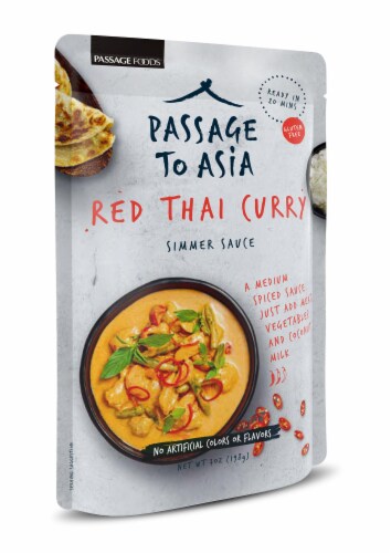 Passage To Asia Red Thai Curry Simmer Sauce Perspective: right