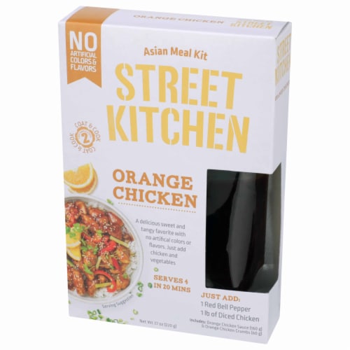 Street Kitchen Orange Chicken Asian Meal Kit Perspective: right