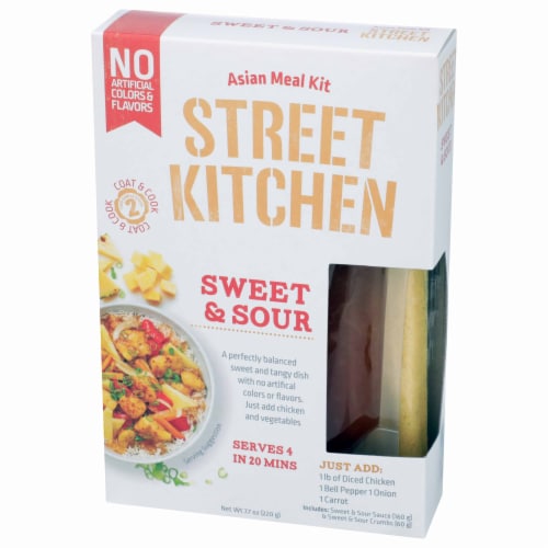 Street Kitchen Sweet & Sour Chicken Asian Meal Kit Perspective: right