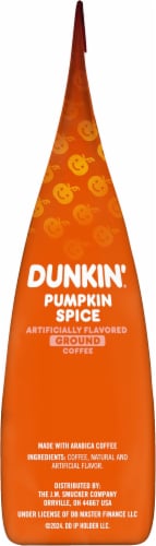 Dunkin'® Donuts Pumpkin Spice Ground Coffee Perspective: right