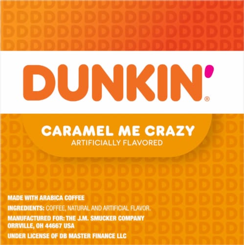 Dunkin'® Caramel Me Crazy K-Cup Coffee Pods Perspective: right