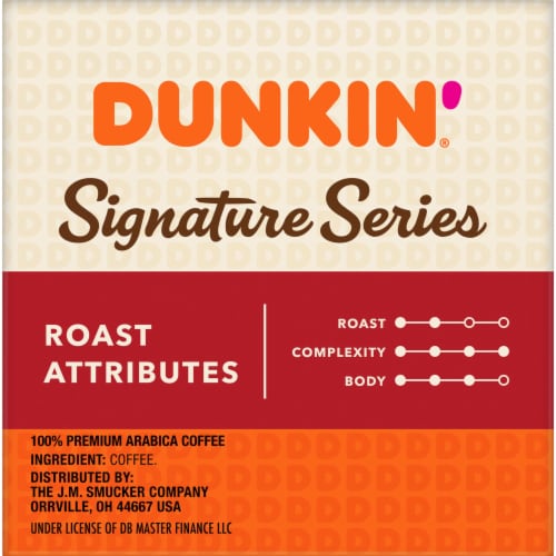 Dunkin'® Signature Series Select Balanced Medium Roast K-Cup Coffee Pods Perspective: right