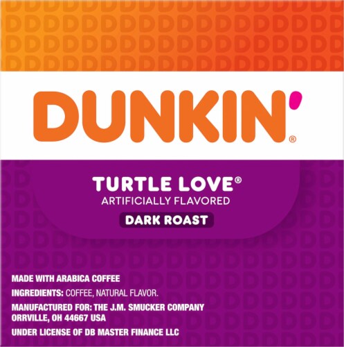 Dunkin’® Turtle Love® Dark Roast K-Cup® Coffee Pods