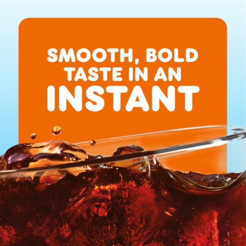 Dunkin'® Cold Powdered Instant Coffee Perspective: right