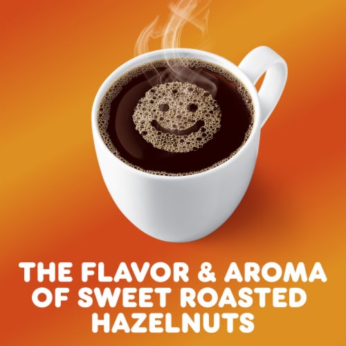 Dunkin' Hazelnut Flavored Ground Coffee Perspective: right