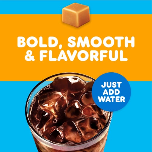 Dunkin’ Caramel Artificially Flavored Cold Brew Concentrated Coffee Perspective: right