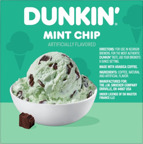 Dunkin'® Mint Chip K-Cup® Pack Perspective: right