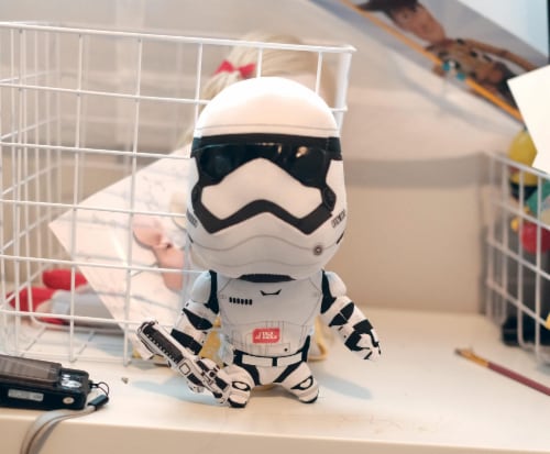 Star Wars 9" Talking Plush: Stormtrooper Perspective: right